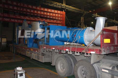 Paper pulp machine