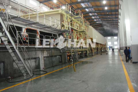 corrugated paper machine