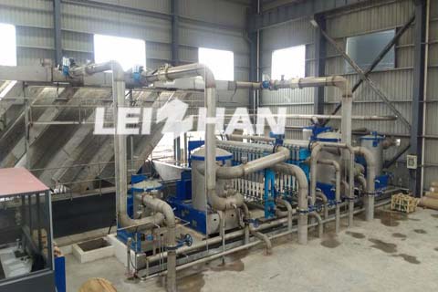 Paper pulp machine