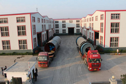 Paper pulp machine delivery site