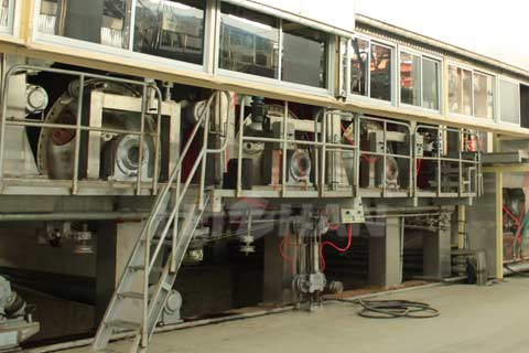 double layer kraft paper machine