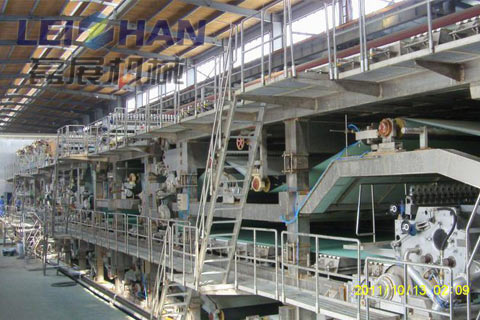 fluting paper machine