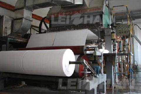 toilet tissue paper processing machine