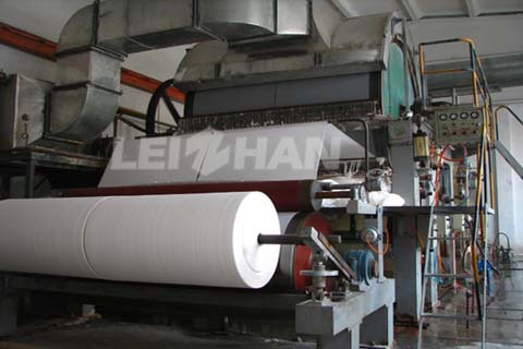 High-speed tissue paper machine